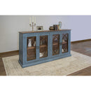 International Furniture Direct Marlin TV Stand IFD9301CNSBL IMAGE 4