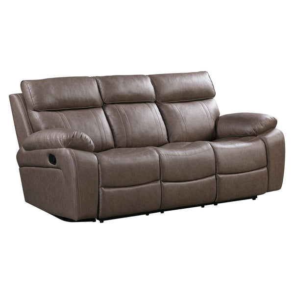 Parker Living Theon MTHE#834-STOF Stokes Toffee Manual Reclining Sofa with Drop Down Table IMAGE 1
