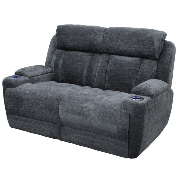 Parker Living Dalton MDAL#822PH-LCH Lucky Charcoal Power Reclining Loveseat IMAGE 1