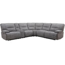 Parker Living Gladiator MGLA-PACKA(H)-SKY Sky 6 pc Power Reclining Sectional with Power Adjustable Headrests IMAGE 1