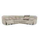 Parker Living Dalton MDAL-PACKT(H)-LFA Lucky Fawn 6 pc Power Reclining Sectional with Power Adjustable Headrests IMAGE 2