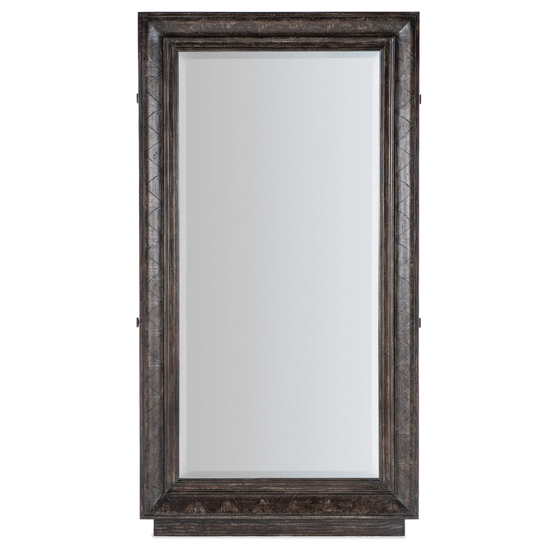 Hooker Furniture 5961-50001-89 Traditions Floor Mirror withhidden jewelry storage IMAGE 2