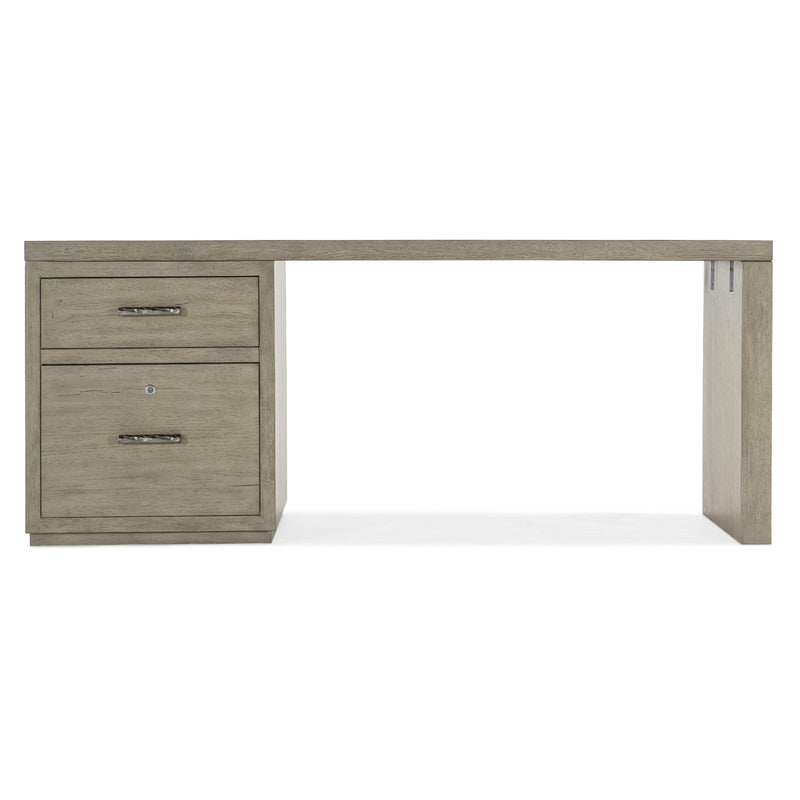 Hooker Furniture 6150-10906-85 Linville Falls 72" Desk with One File IMAGE 3