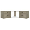 Hooker Furniture 6150-10938-85 Linville Falls Corner Desk with Two Lateral Files IMAGE 3