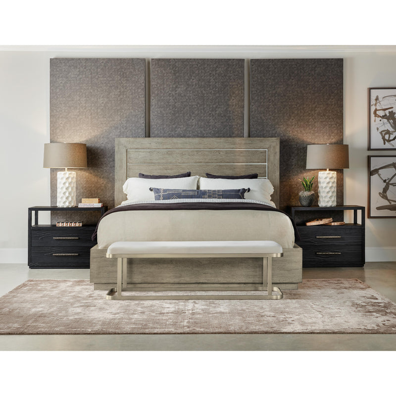 Hooker Furniture 6150-90266-85 Linville Falls Mill Ridge King Panel Bed IMAGE 3