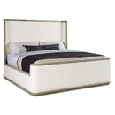 Hooker Furniture 6150-90450-85 Linville Falls Boones Queen Upholstered Shelter Bed IMAGE 1