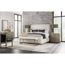 Hooker Furniture 6150-90450-85 Linville Falls Boones Queen Upholstered Shelter Bed IMAGE 4