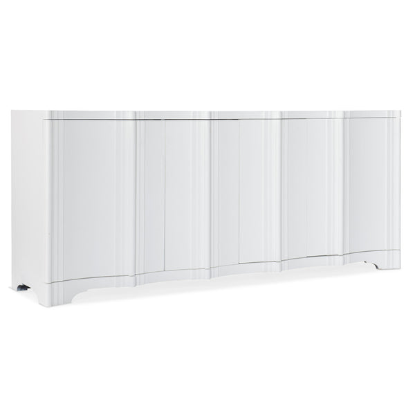 Hooker Furniture 628-55015-02 Melange Corinth Four Door Entertainment Console IMAGE 1