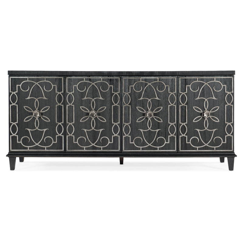 Hooker Furniture 628-85104-99 Melange Madeline Four Door Credenza IMAGE 3