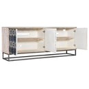 Hooker Furniture 628-85111-02 Melange Whitmore Four Door Credenza IMAGE 2