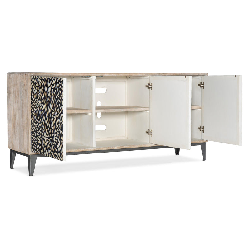 Hooker Furniture 628-85112-02 Melange Petrina Three Door Credenza IMAGE 2