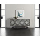 Hooker Furniture 628-85122-98 Melange Hawthorne Four Door Credenza IMAGE 4