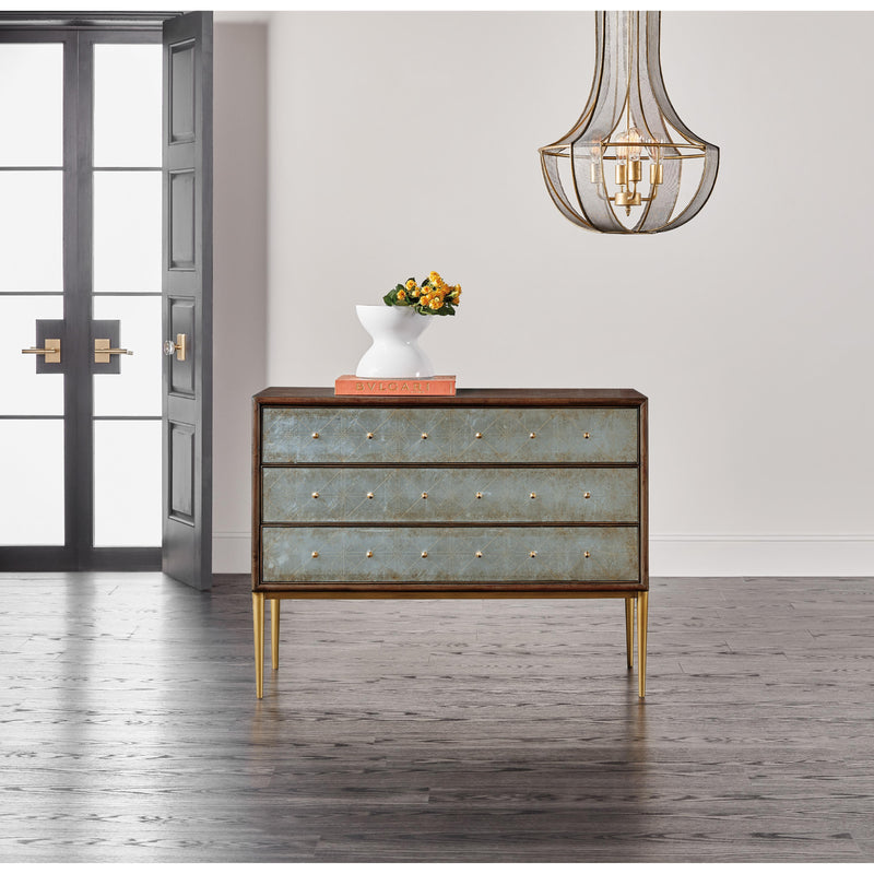Hooker Furniture 628-85635-647 Melange Estrella Three Drawer Chest IMAGE 3