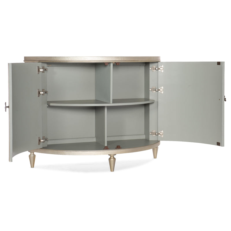 Hooker Furniture 628-85645-92 Melange Marguerite Two Door Demilune Chest IMAGE 2