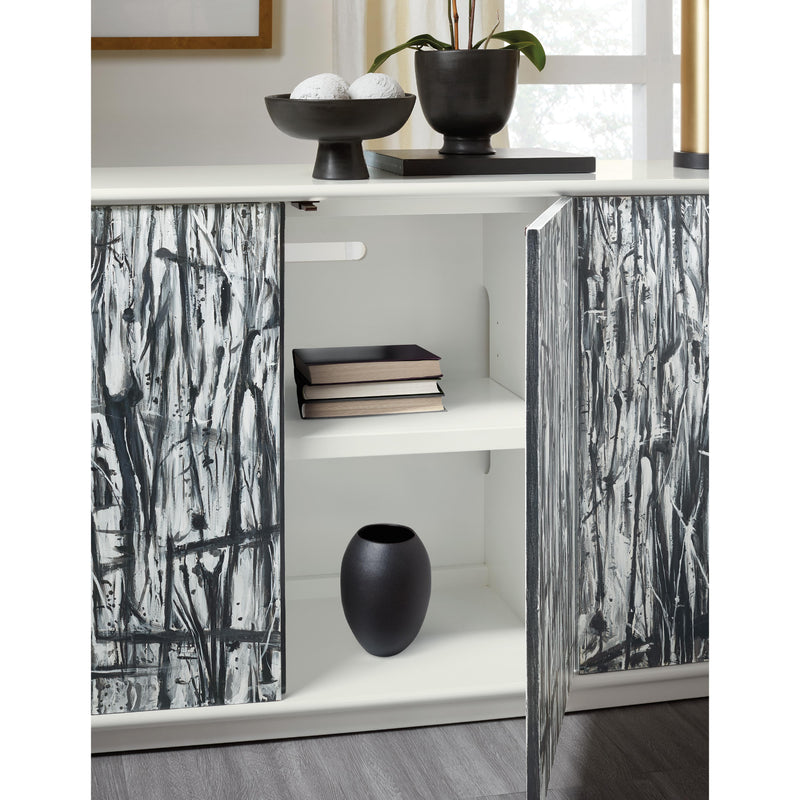 Hooker Furniture 628-85704-02 Melange Graffitio Credenza IMAGE 5