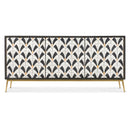 Hooker Furniture 628-85718-99 Melange Renee Credenza IMAGE 3