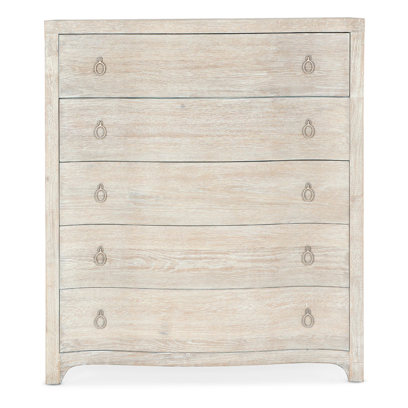 Hooker Furniture 6350-90010-80 Serenity Monterey Five Drawer Chest IMAGE 2