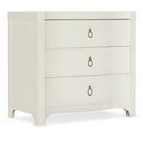 Hooker Furniture 6350-90116-02 Serenity Antigua Three Drawer Nightstand IMAGE 1