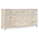 Hooker Furniture 6350-90202-80 Serenity Harbour Nine Drawer Dresser IMAGE 1