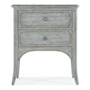 Hooker Furniture 6750-50011-44 Charleston Two-Drawer Accent Table IMAGE 2