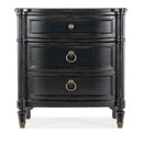 Hooker Furniture 6750-90015-97 Charleston Three-Drawer Nightstand IMAGE 2