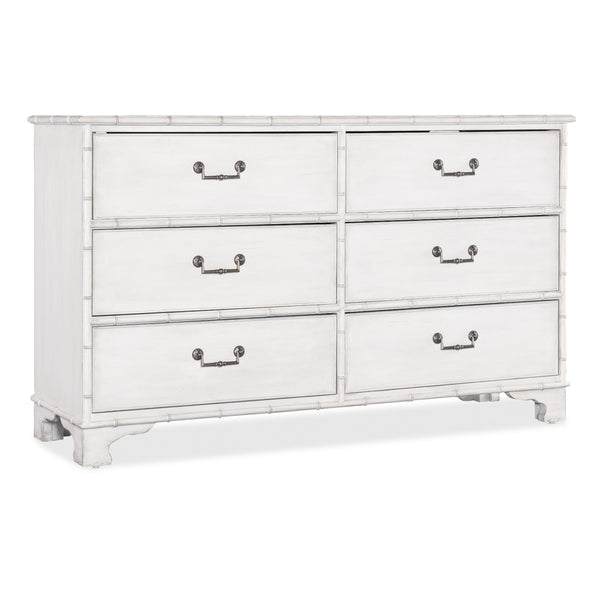 Hooker Furniture 6750-90101-06 Charleston Six-Drawer Dresser IMAGE 1