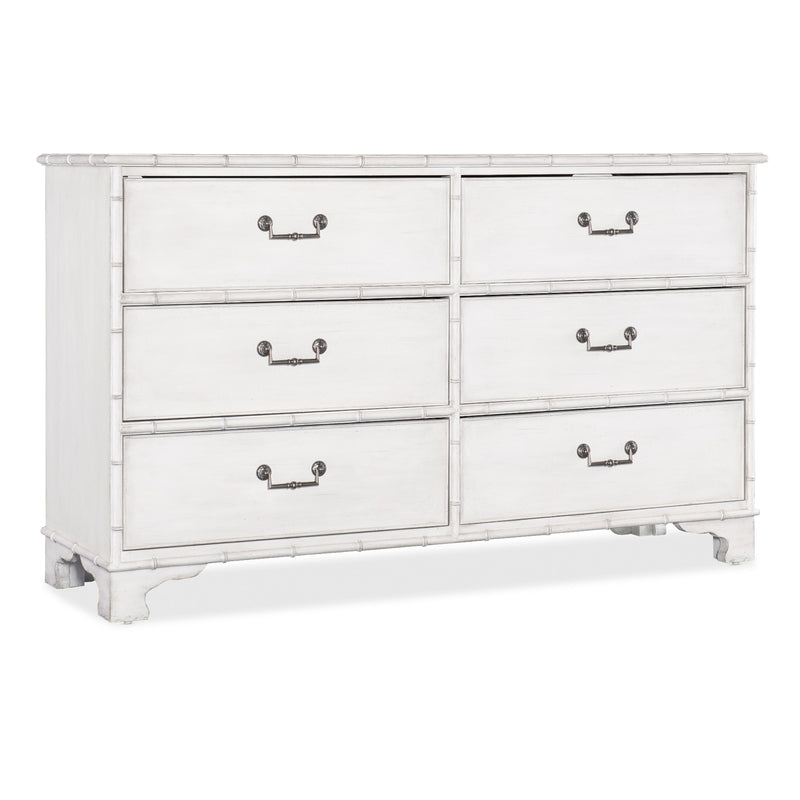Hooker Furniture 6750-90101-06 Charleston Six-Drawer Dresser IMAGE 1