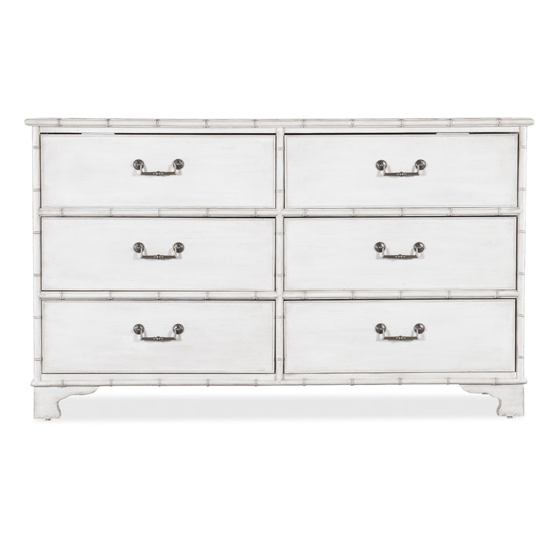 Hooker Furniture 6750-90101-06 Charleston Six-Drawer Dresser IMAGE 2