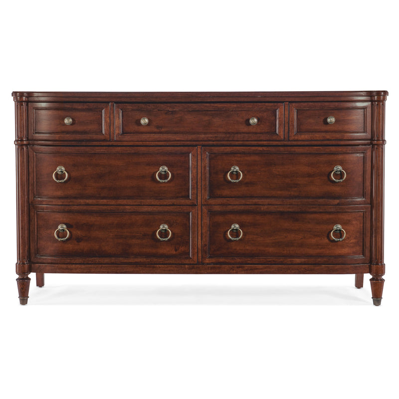 Hooker Furniture 6750-90202-85 Charleston Seven-Drawer Dresser IMAGE 2