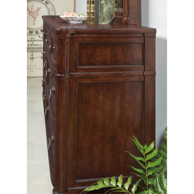 Hooker Furniture 6750-90202-85 Charleston Seven-Drawer Dresser IMAGE 4