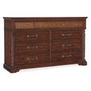 Hooker Furniture 6750-90302-85 Charleston Nine-Drawer Dresser IMAGE 1