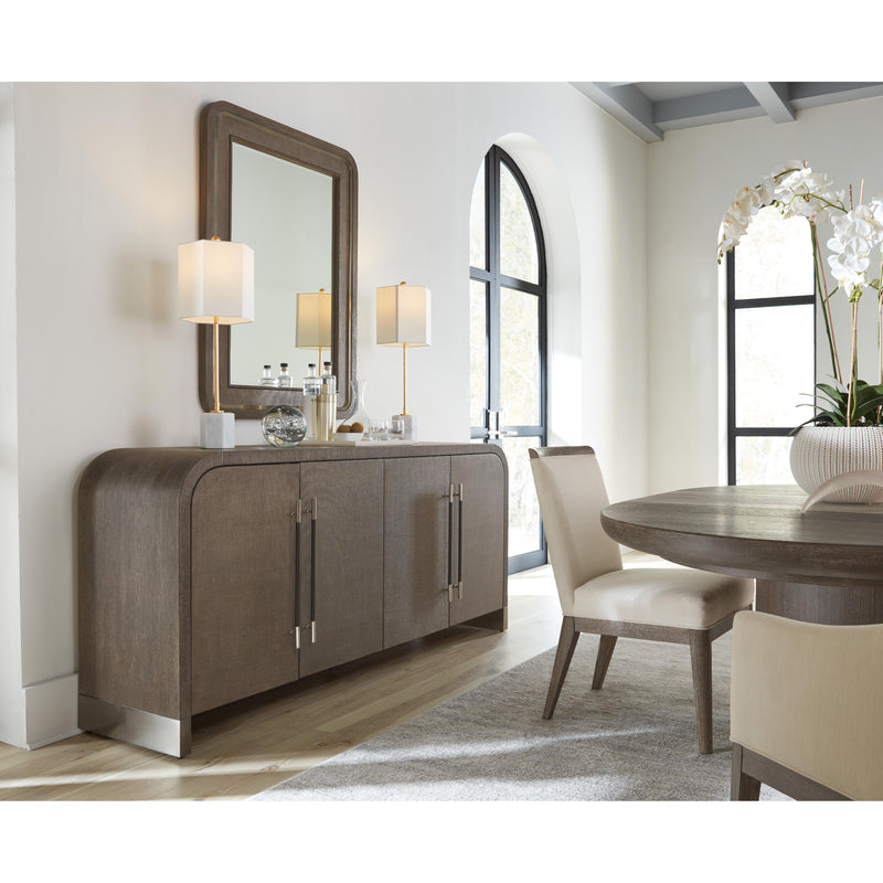 Hooker Furniture 6850-90008-89 Modern Mood Raffia Landscape Mirror IMAGE 3