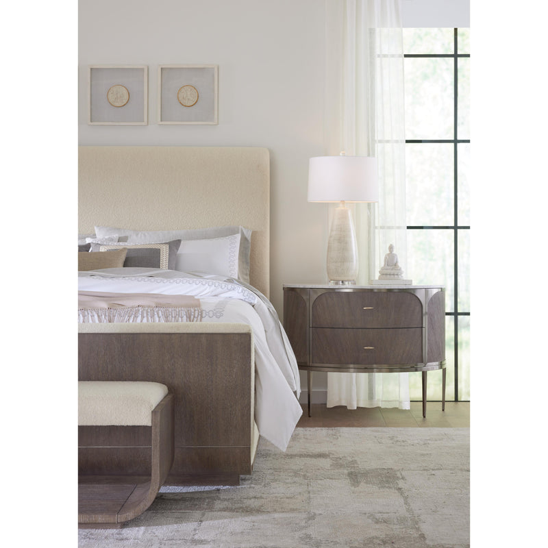 Hooker Furniture 6850-90966-89 Modern Mood King Upholstered Panel Bed IMAGE 6
