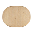 Hooker Furniture 6950-75201-80 Retreat Pole Rattan Round Dining Table with 1-20in Leaf IMAGE 4
