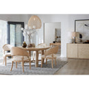 Hooker Furniture 6950-75201-80 Retreat Pole Rattan Round Dining Table with 1-20in Leaf IMAGE 7