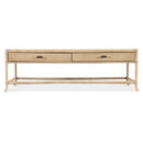 Hooker Furniture 6950-80210-80 Retreat Pole Rattan Cocktail Table IMAGE 3