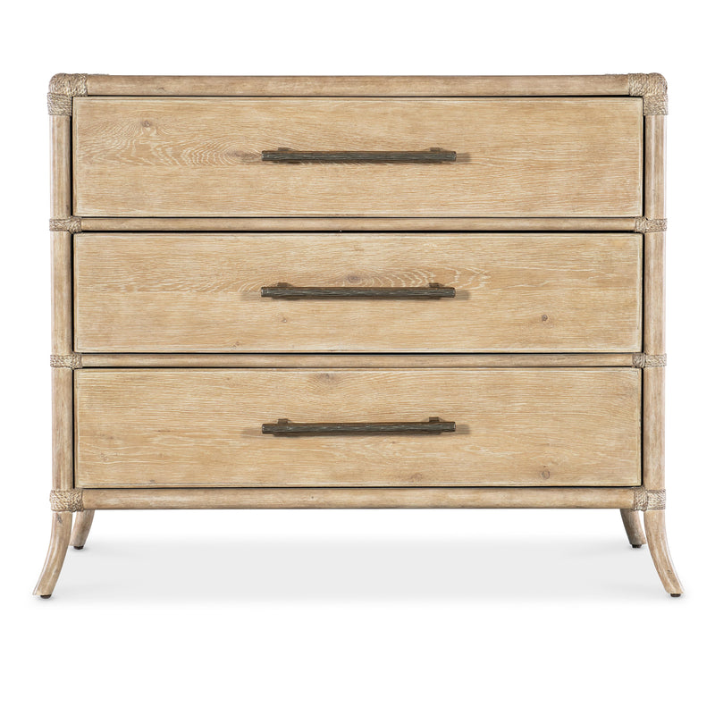 Hooker Furniture 6950-90017-80 Retreat Pole Rattan Chest IMAGE 2