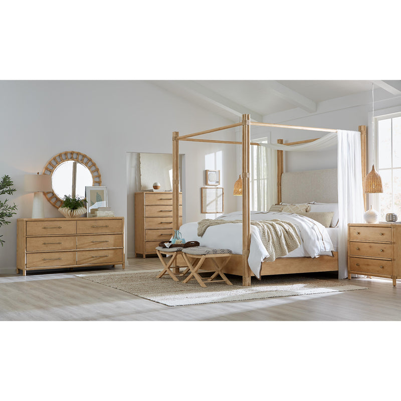 Hooker Furniture 6950-90202-80 Retreat Pole Rattan Dresser IMAGE 5