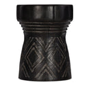 Hooker Furniture 7228-50638-99 Commerce & Market Carved Stump Side Table IMAGE 1