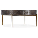 Hooker Furniture 7228-80030-85 Commerce & Market Carved Round Cocktail Table IMAGE 1
