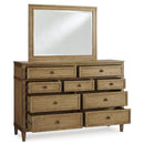 Signature Design by Ashley Sharlance B895B1 Dresser and Mirror IMAGE 2