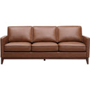 Leather Italia USA 6803 Weston Sofa 1015S Highland Saddle Leather IMAGE 1