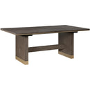 Homelegance Griffin Dining Table with Trestle Base 5933-96* IMAGE 2