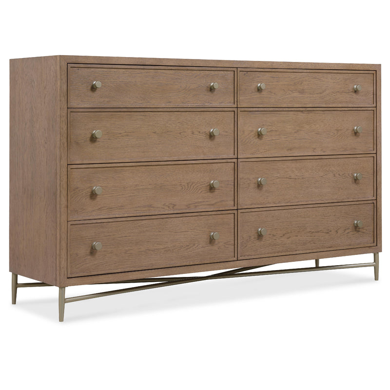 Hooker Furniture 6072-90002-85 Sonnet Eight-Drawer Dresser IMAGE 1