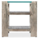 Hooker Furniture 628-80551-95 Melange Saber End Table IMAGE 2