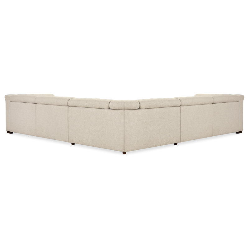 Hooker Furniture SS435-5PC3-414 Savion Deux 5 Seat Sectional with Power Headrests and 3 Power Recliners IMAGE 3