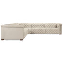 Hooker Furniture SS435-5PC4-414 Savion Deux 5 Seat Sectional with Power Headrests and 4 Power Recliners IMAGE 6