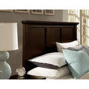 Vaughan-Bassett Bonanza BB27 Queen Mansion Storage Bed - Merlot IMAGE 2