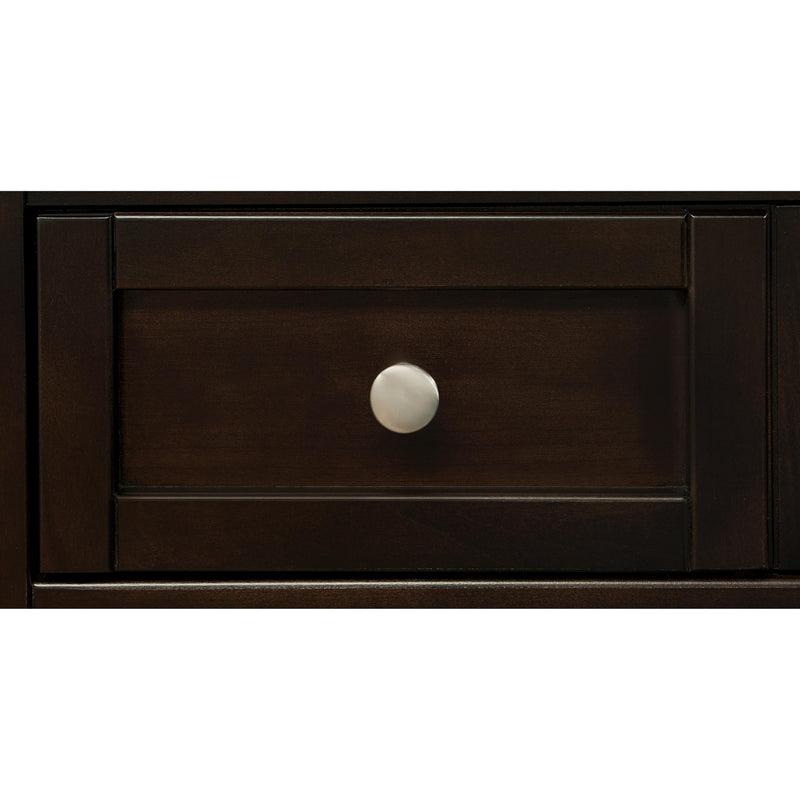Vaughan-Bassett Bonanza BB27 Queen Mansion Storage Bed - Merlot IMAGE 5