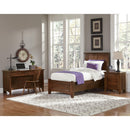Vaughan-Bassett Bonanza BB28 Twin Mansion Storage Bed - Cherry IMAGE 4